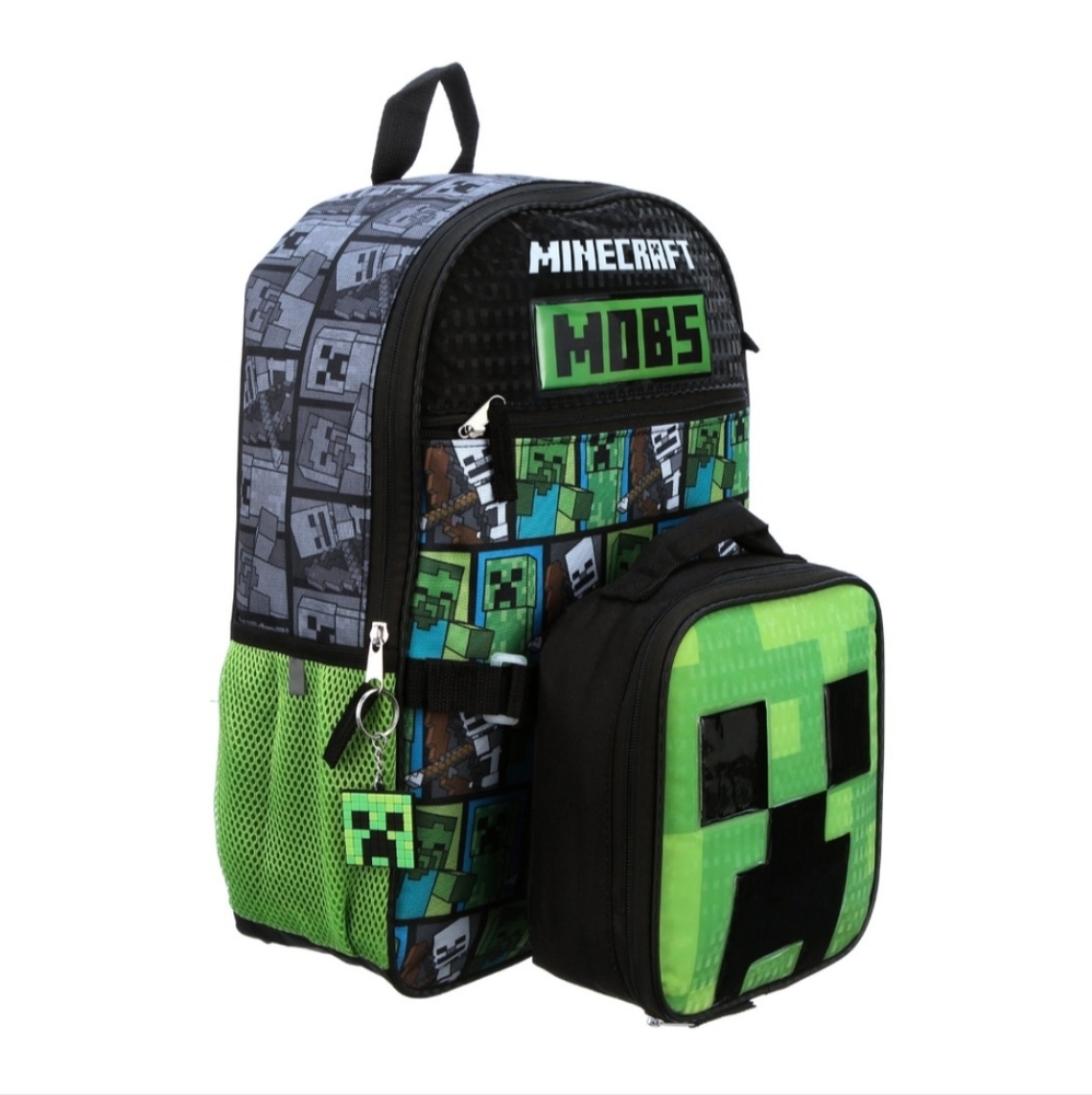 Minecraft Creeper Backpack - Picture 6 of 12